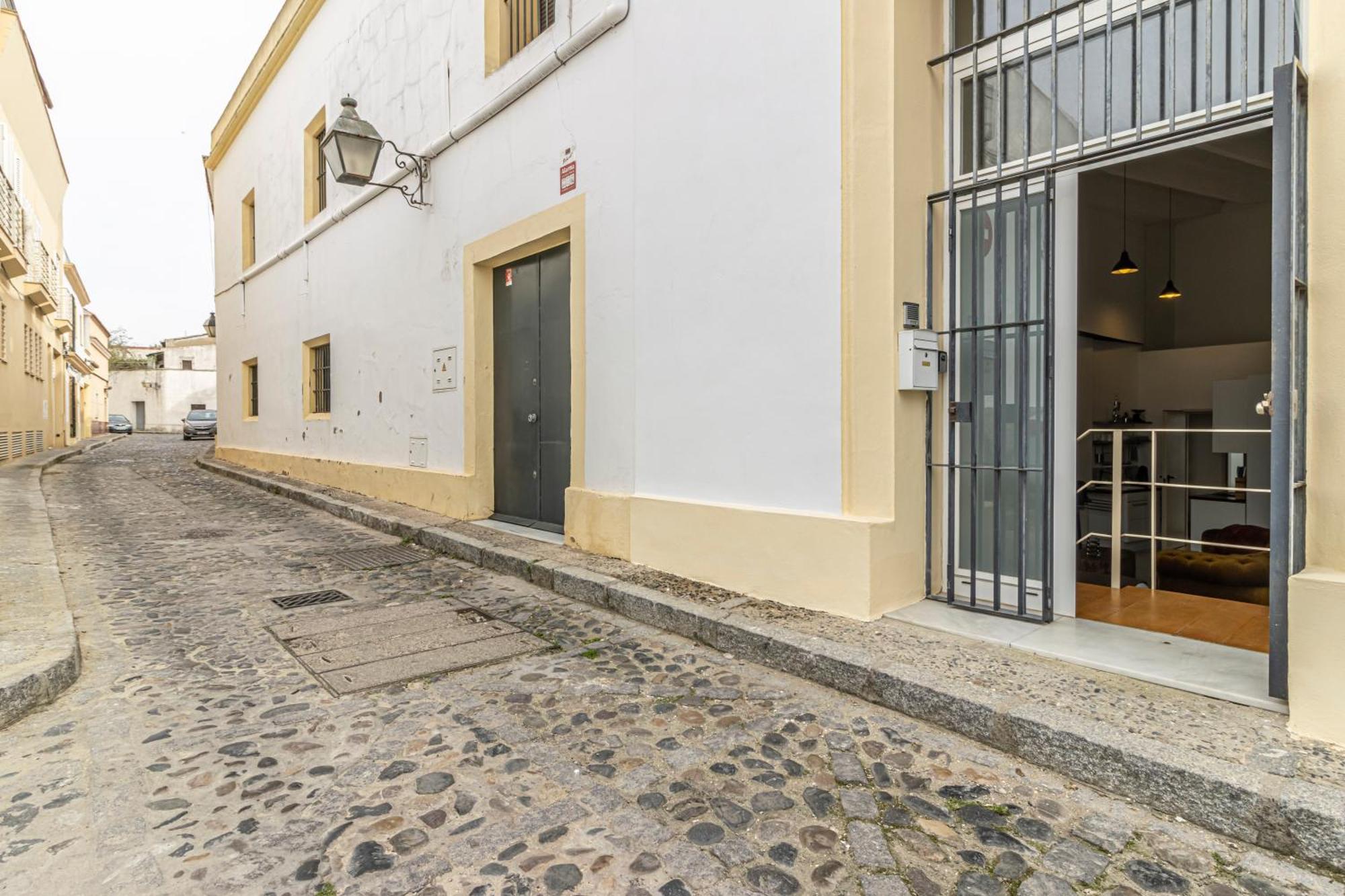 شقة Entre Bodegas Jerez جيريز المظهر الخارجي الصورة